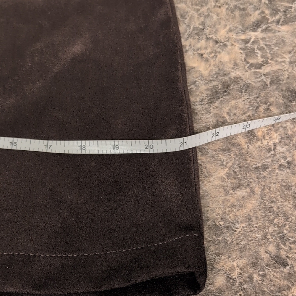 LOFT Micro Suede Mini Skirt NWT! - Picture 5 of 6